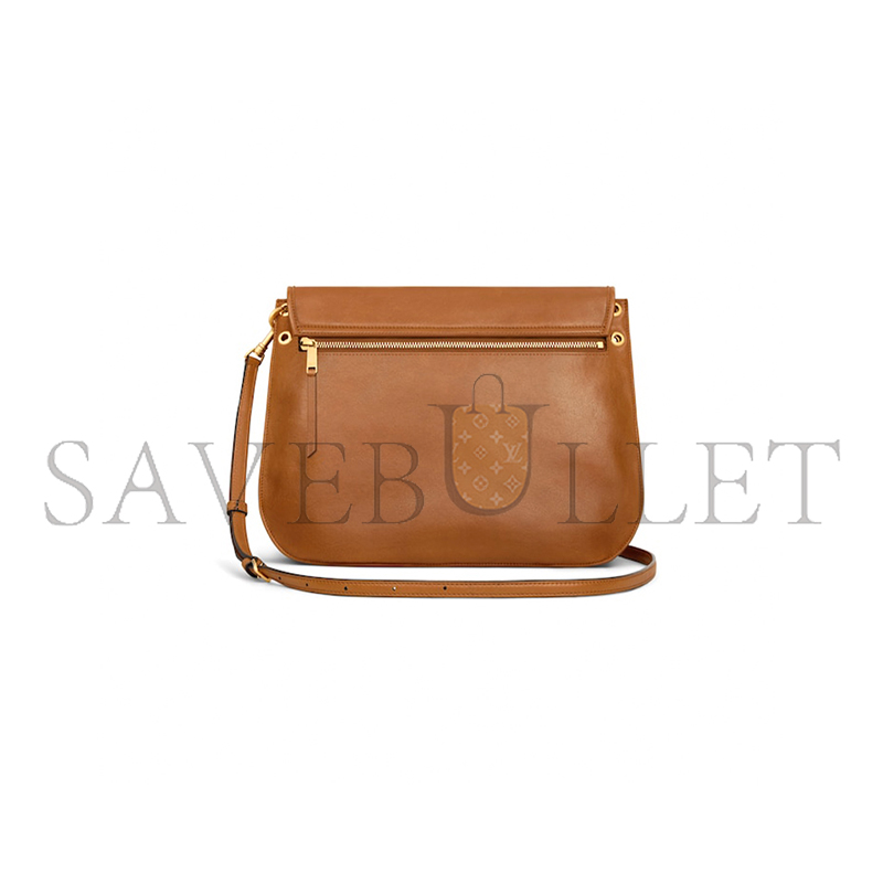 CELINE SOFT TRIOMPHE BESACE IN SUPPLE SHINY LAMBSKIN 123632T88.GFY5 (34*25*13cm)  